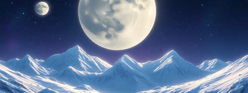 Moon of the Crusted Snow Characteristics