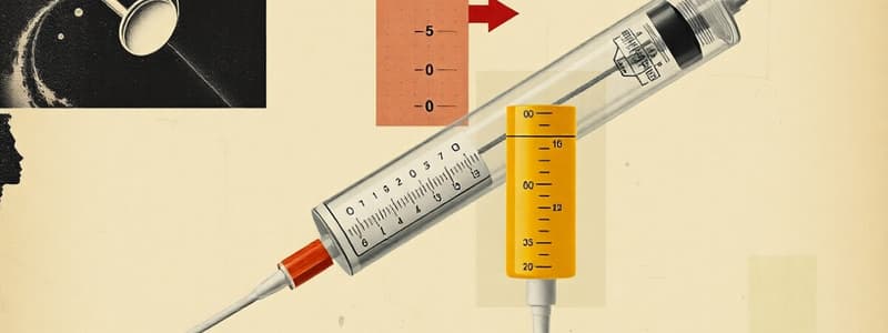 IV Infusion & Dilution Calculations