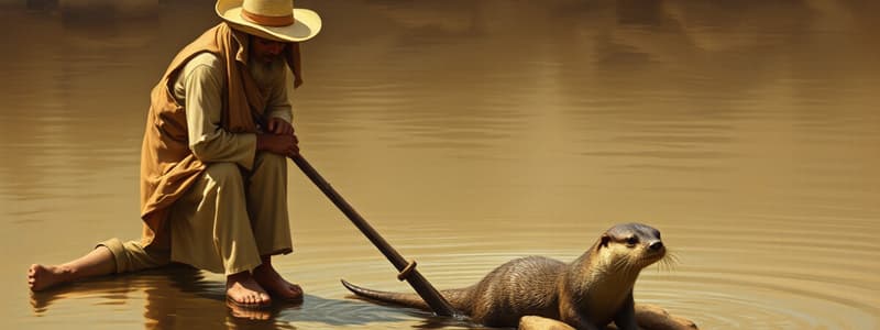 Travel in Southern Iraq and Otter Keeping