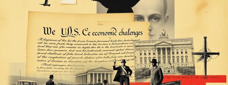 US Economy and Constitution Quiz