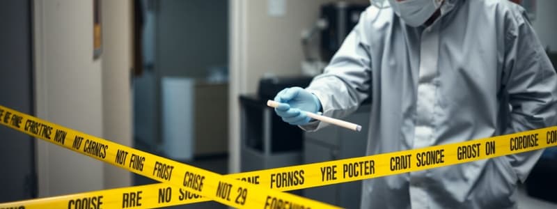 Introduction to Forensic Science