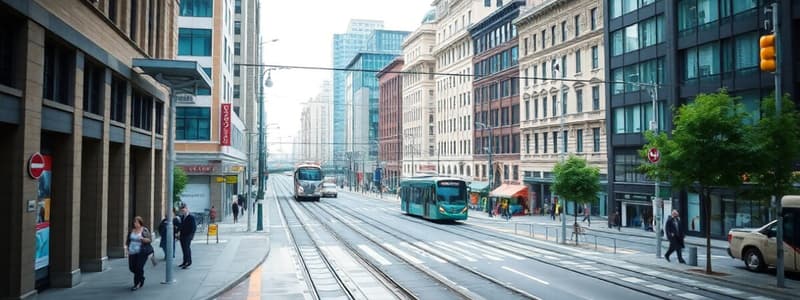 Stadt- und Verkehrsplanung Kursquiz