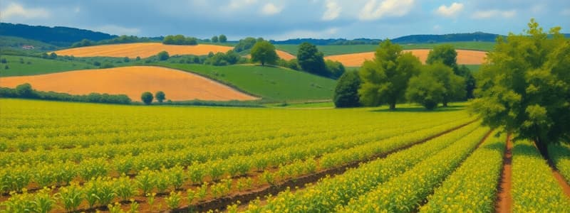 Conventional Agriculture and Its Ecological Impact