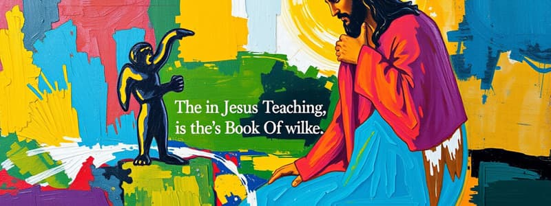 Teachings of Jesus in Luke