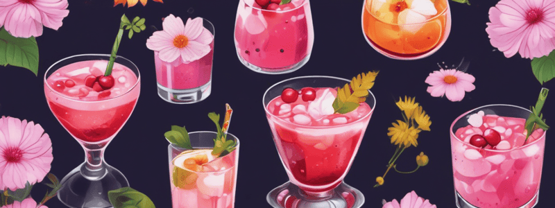 Cocktail Recipe Quiz: Sakura Season and Manuka Highball