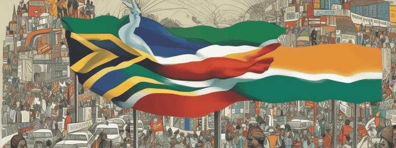 South Africa's Economy and Political Monopoly