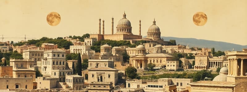 Oude steden en bezienswaardigheden in de Grieks-Romeinse wereld