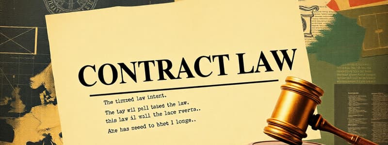 Contract Law Essentials