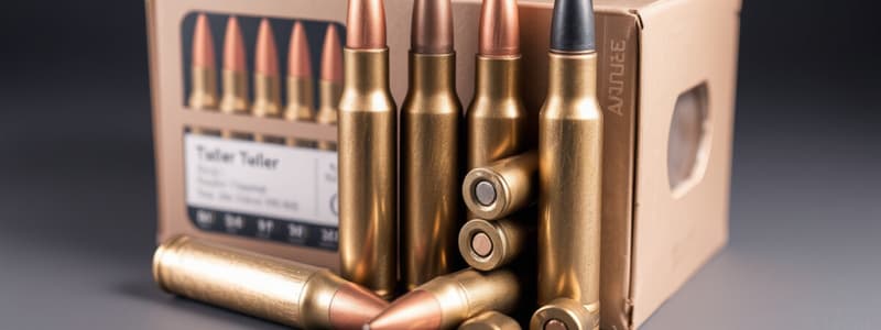 Ammo-45-DL: Introduction to Ammunition