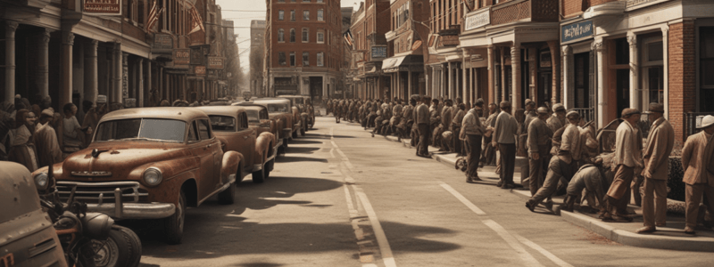 Segregation and Civil Rights in WWII America Quiz