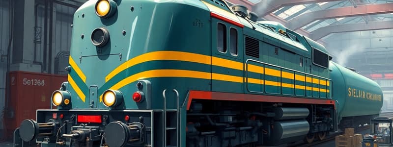 Diesel Locomotive Maintenance Quiz