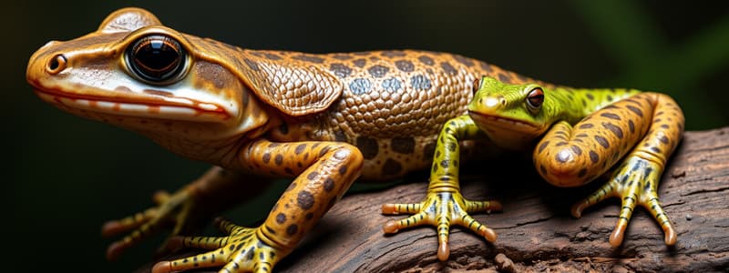 Amphibians Overview and Classification