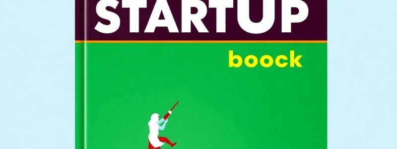 StartUp Teacher's Edition Overview