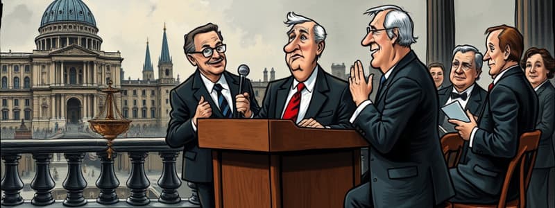 The Bosses of the Senate: Cartoon Analysis