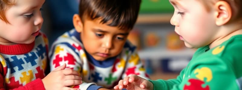 Early Autism Interventions and Child Development