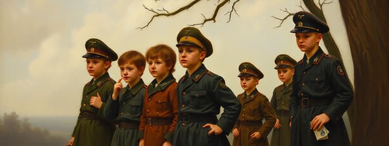 Hitler Youth & League of German Girls: Education