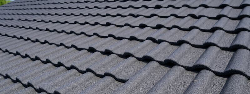 Built-Up Roofing and Bitumen Properties