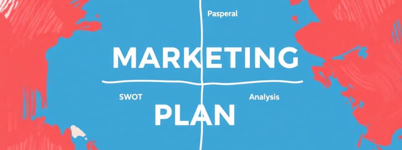 E-Marketing Plan Overview