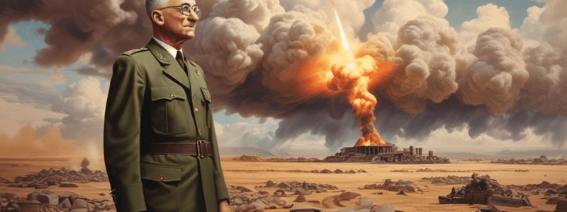 Harry Truman's Role in World War II and the Atomic Bomb