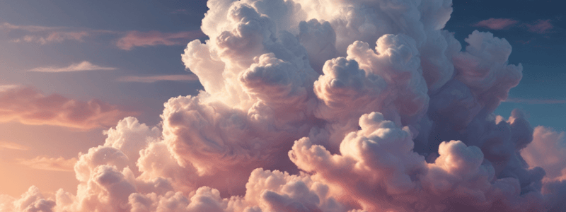 Types of Clouds - Stratus and Alto Clouds