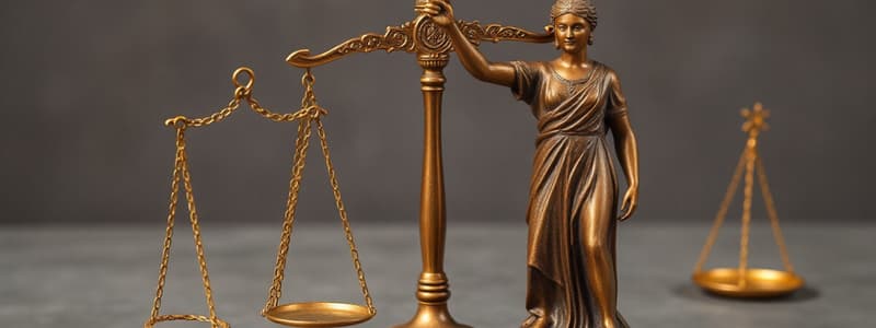 Principles of Justice and Fairness