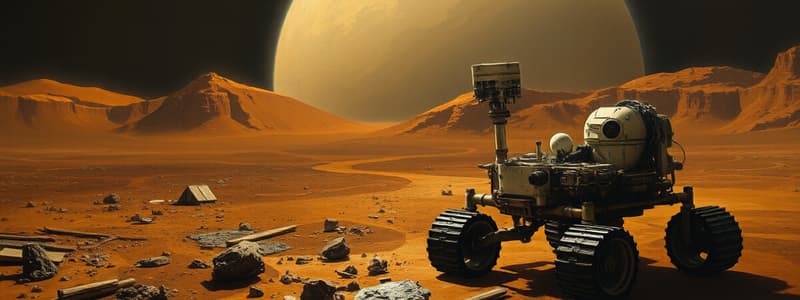 Organic Matter on Mars Exploration