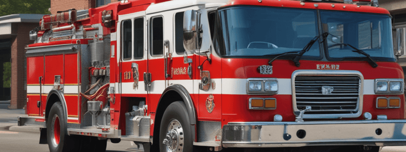 Romeoville Fire Department Manual 601: Engine Company Operations