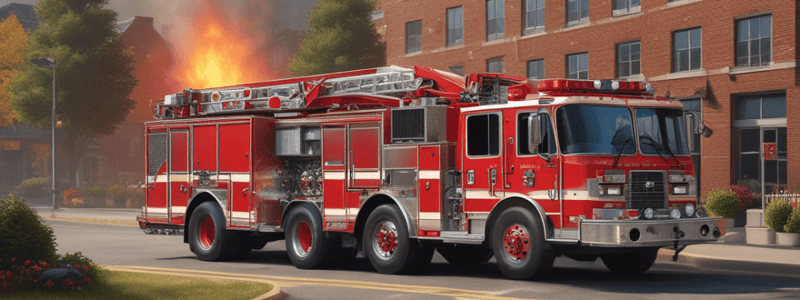 302 Fire Department Multiple Alarm Policy Quiz