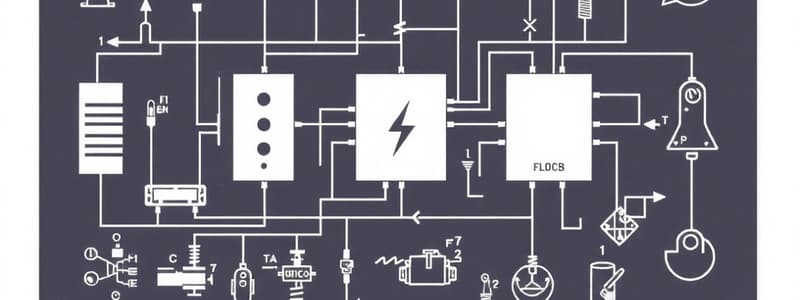 Electric components symbols and circuit diagrams