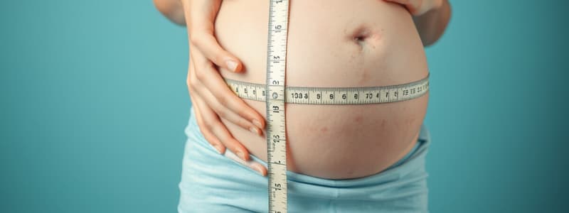 Fundal Height Measurement in Pregnancy