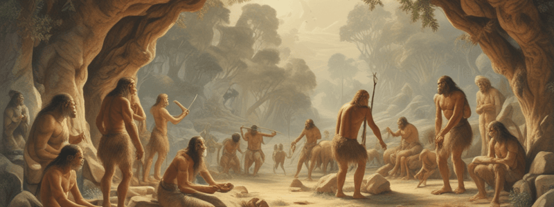 Paleolithic Era: Human Development and Culture