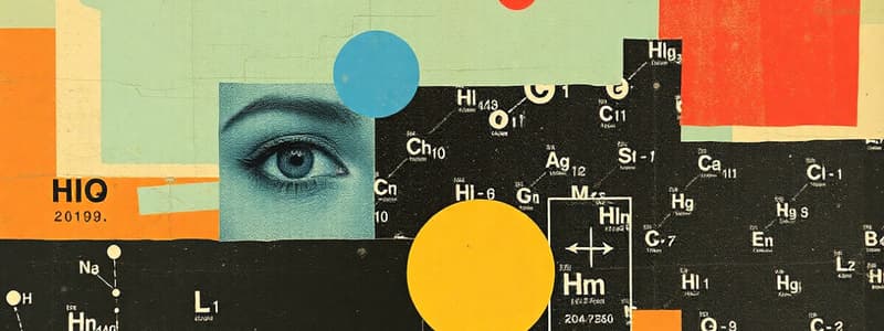 Chemistry Quiz: Elements and Their Properties