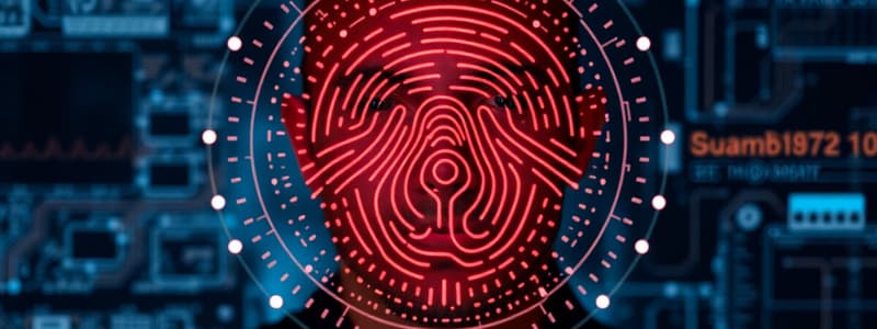 Biometric Recognition: Modalities and Authentication