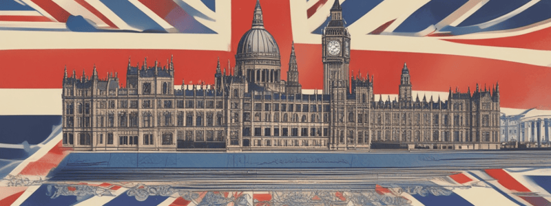 Parliamentary Sovereignty in UK Government