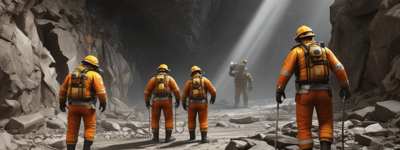 Mine Rescue Operations