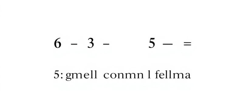 Euclid's Division Lemma Quiz