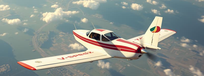 Cessna 152 V-Speeds Flashcards