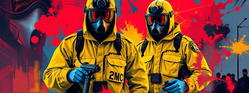 Chemical Agents in Law Enforcement