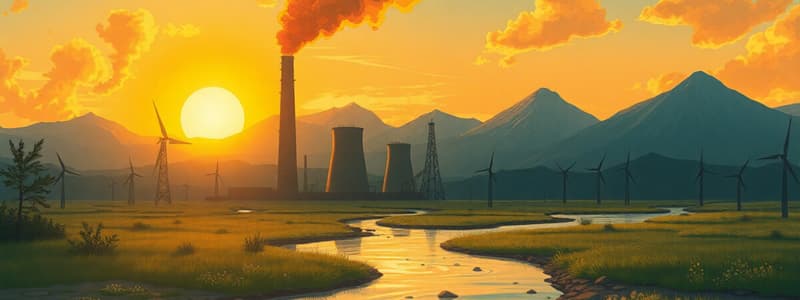 Energy Sources: Pros and Cons