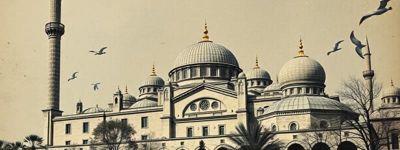 Parts and Types of Mosques