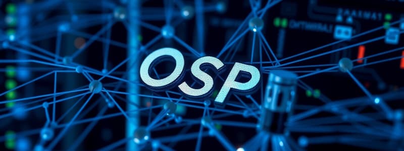 OSPF Features and Characteristics - Cisco 10