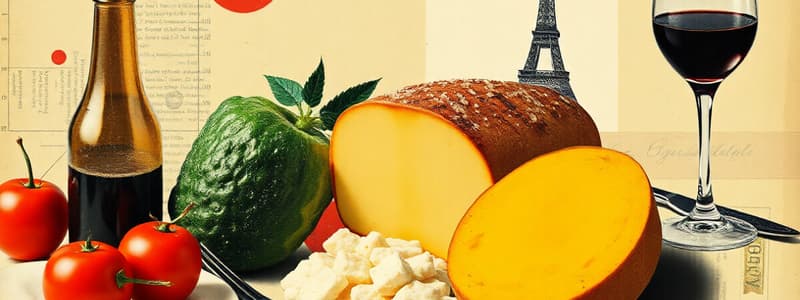 Histoire de la Gastronomie Française