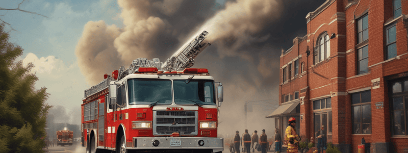 Firefighting Operations and Preincident Planning