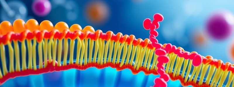 Cell Membrane Structures and Functions