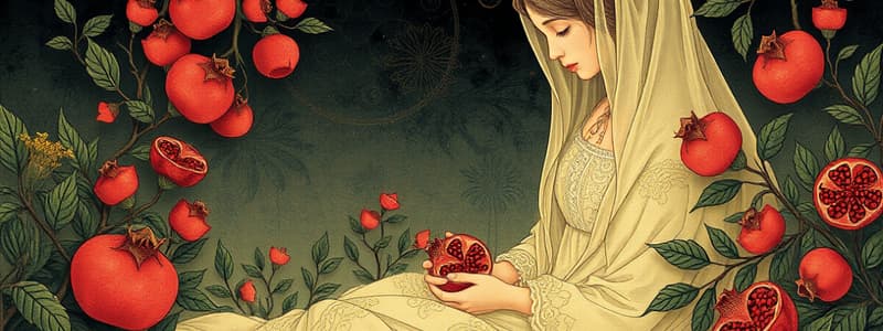 The Pomegranate poem analysis by Eavan Boland