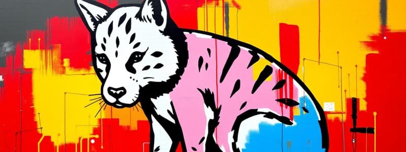 Banksy's Animal Artwork Series Quiz