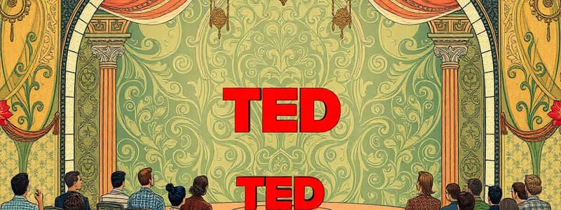 Insights from TED Talks and Event Planning