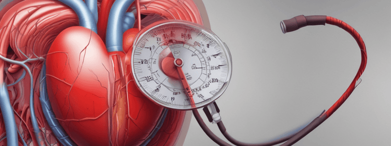 Cardiovascular Physiology: Blood Pressure