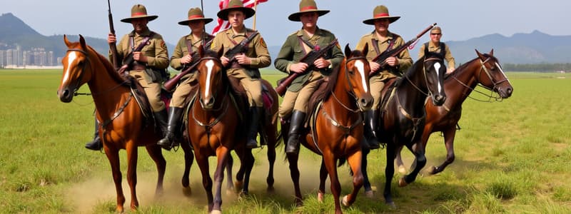 The Rough Riders: U.S. Cavalry in Cuba