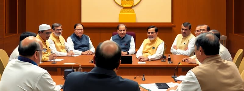 Indian Parliamentary System: Council of Ministers